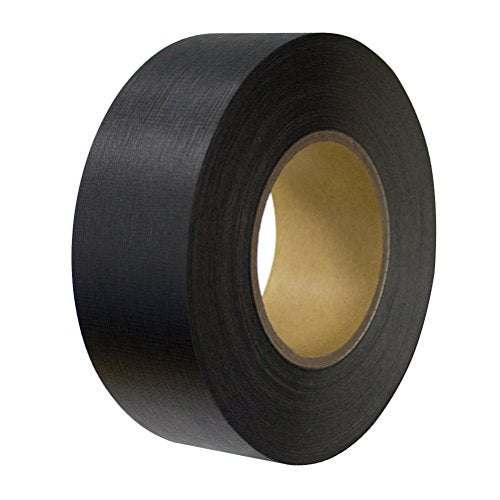 Plus 43-701 Binding Tape, Paper Cloth Tape, Black, 2.0 inches (50 mm) x 166.4 ft (50 m)