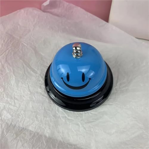 12 Pcs Smiling Call Bells Metal Anti-Rust for Hotel Restaurant Office School