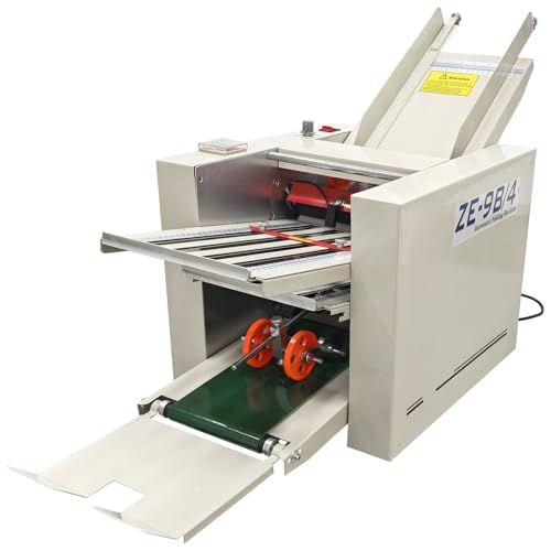 DINENOVATE Automatic Paper Folding Machine 8.3×24.4in Max Size 262ft/min