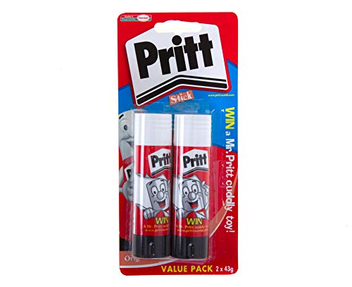 Pritt Stick Card 2x43g Glue Stick, H165357