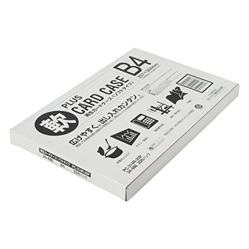 Plus PC-314R-20P 34-486 Card Case, Soft Type, B4
