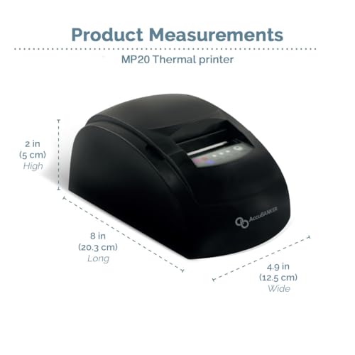 AccuBANKER MP20-58 Thermal Printer for AB5800 Counter