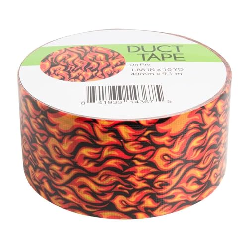 Simply Genius Colored Duct Tape Rolls - Versatile for Scrapbooking Supplies - Ideal for Vision Board Supplies - Strong Adhesion Decorative Tape for Crafts - 1.88in x 10yd, 12 Rolls, Nature Patterns