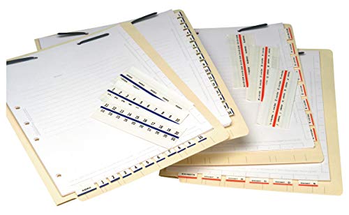Tabbies 58017 400 Sheets 110 Lb Legal Index Dividers, 8.5 x 14