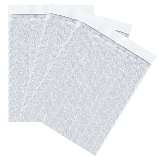 Aviditi Self-Seal Bubble Pouches, 3" x 10", Pack of 500 (BOB310)