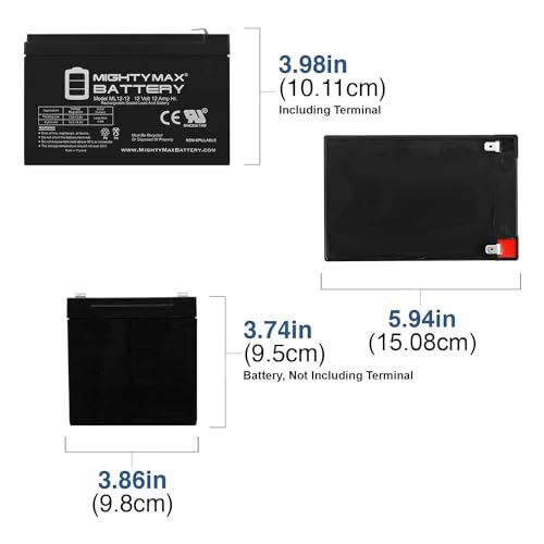 Mighty Max Battery 12V 12AH Replacement Battery for Tripp Lite Internet Office 280-3 Pack