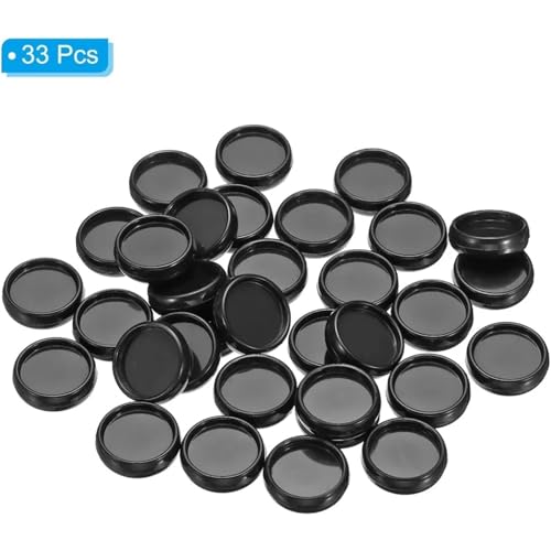 Discbound Discs 66 PCS 19mm Plastic Book Binding Discs 33 Pack Discbound Expansion Round Binder Rings for Notebooks