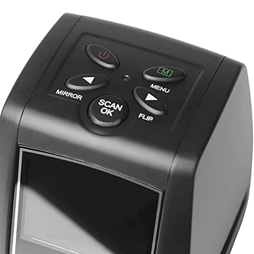 Negatives Scanner,Photo Digital Image Viewer Scanner,Convert 135 Film/35mm Slide to JPG Digital Photos,Works with Different Types of Film Slides