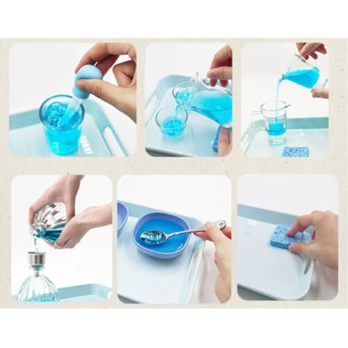 lstyty Montessori 12 Kinds Pouring Scooping Transfer Sensory Kit