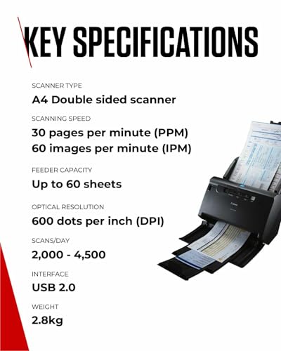 Canon DR-C230 DOCUMENT SCANNER A4, 2646C003