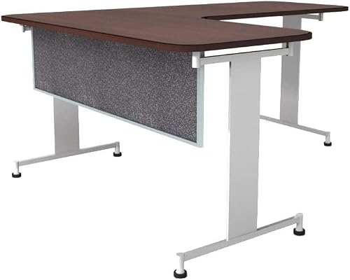 OBEX Acoustic Table Mounted Modesty Desk Privacy & Sound Absorbing Panel for Office Cubicles, 18" x 72", Graphite