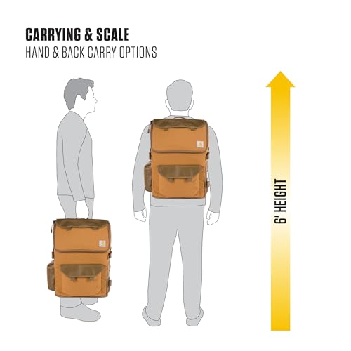 Carhartt Nylon Duck 35L Workday Backpack Carhartt Brown
