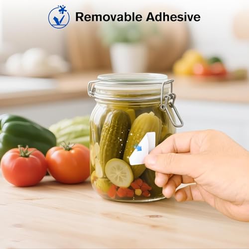 LLIKED 2" x 1" Removable Thermal Labels No Residue 10 Rolls 13000 Pcs