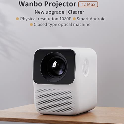 T2 Max Projector 1080p Mini Led Portable Full Projector 4k 1920*1080p Keystone Correction for Home ( Color : D ) (D )