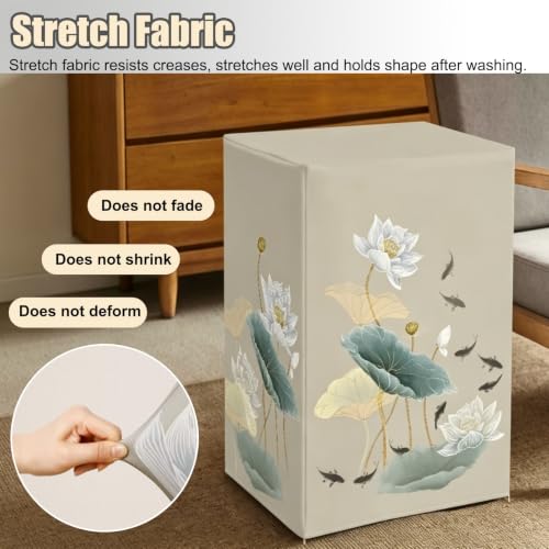 Minglez Safe Cover Disguise Decorative Safety Dust Cover with Flowers