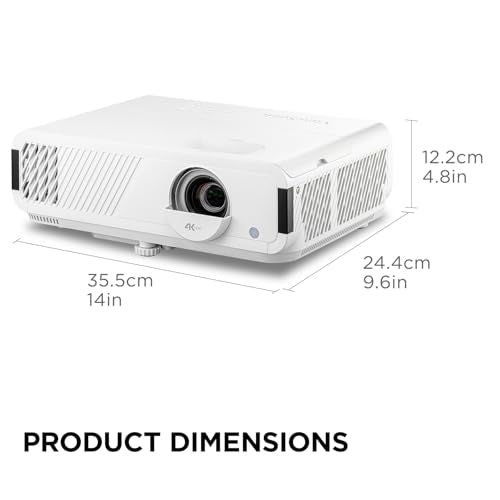 ViewSonic PX749-4K 4K UHD Gaming Projector 4000 Lumens 240Hz Xbox HDR