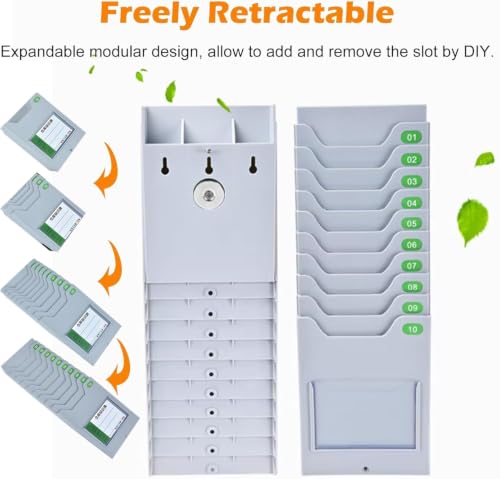 Katzowen Plastic Information Cards Organizer for Office Factory