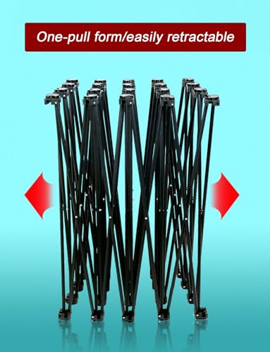 YDBMY Customizable Portable Tension Fabric Display Backdrop with Collapsible Frame, Banner Stand for Trade Show, Exhibition, Booth, Conference, Weddings, Party(230x530cm/7.5x17.4ft)