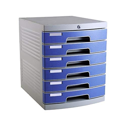 SDVantage Flat File Cabinet, 6-Layer Drawer Storage Organization, with Lock/Blank Label,Suitable for Office Supplies