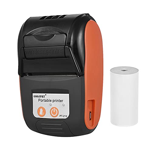 PENGCHEN PT-210 Portable Thermal Printer Handheld 58mm Receipt Printer for Retail Stores Restaurants Factories Logistics
