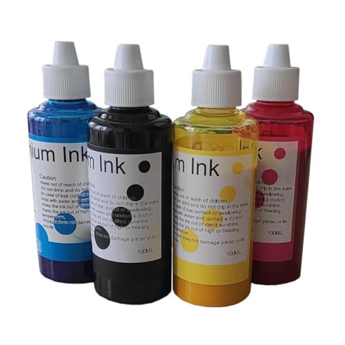ETRKZQIF 10 X 100ml Water-Based Pigment Ink Cartridge Compatible with PRO-300 PRO300 Printer PFI-300