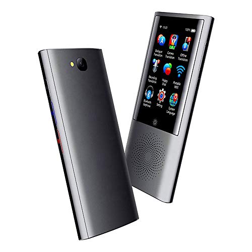 USZWBY Portable Smart Translator with Touch Screen AI Translator 45 Languages Translation Support Real Time Translation for Meeting Travel Or Study EtcB,A(A)