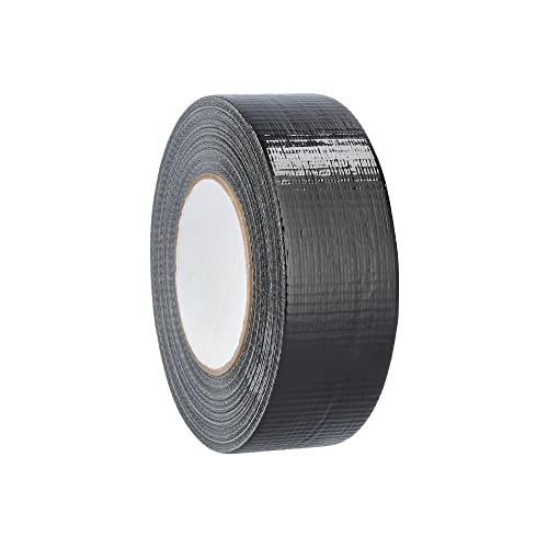 SHIELD TAPE Black Duct Tape, 2 Inch x 60 Yards, 9 Mil Thick, PE Film, 24 Pack for Repairing Patching and Sealing