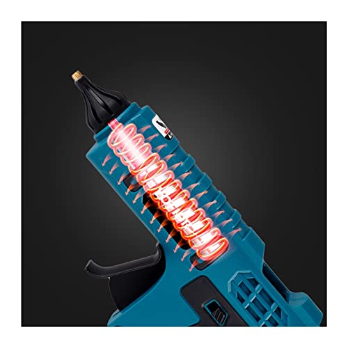 LIBODD Hot Glue Gun High Temperature Hot Glue Gun DIY Heat Repair Tool Electric Hot Melt Glue Gun for DIY Arts, Crafts and Quick Repairs(Option 2)