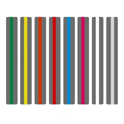 Guided Reading Strips 300 PCS Guided Reading Strips Colored Overlay Highlight Bookmark Tracking Ruler for Students