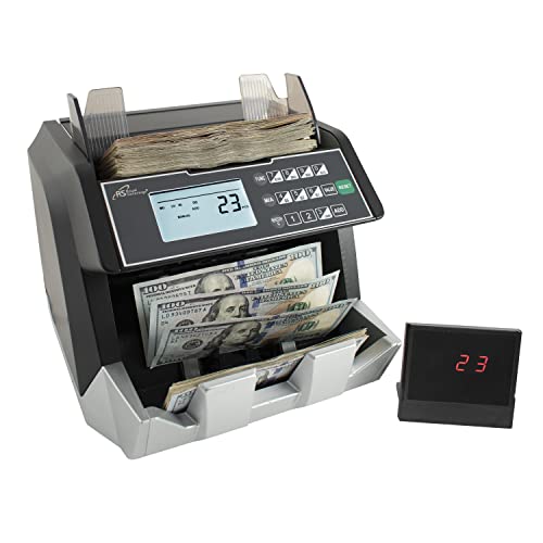 Royal Sovereign USD Money Counter with Add and Batch Mode, Value Counting and UV/MG/IR Counterfeit Bill Detection for Small Business (RBC-E105-ADBK)