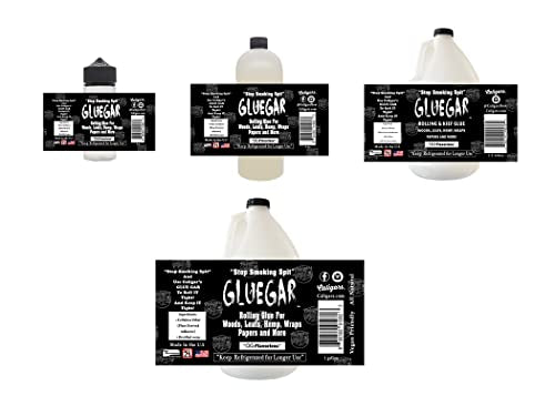 GlueGar- 4oz - 1 Gallon - Professional Size Bottles (Non-Scented, 1/2 Gallon)
