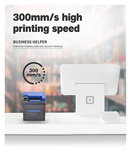BGVGFBNJ 20-80mm Thermal Receipt Printer Barcode Bill Printer high Speed Thermal Printer C300H N260H N200L LAN USB Serial(N200L USB Network)