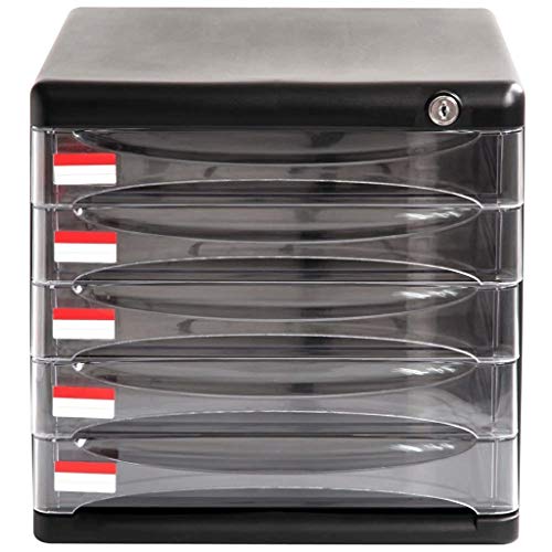 GVRMLDF File Manager- Desktop Cabinet Office Storage Box Multi-Layer Rack Drawer Type Stationery
