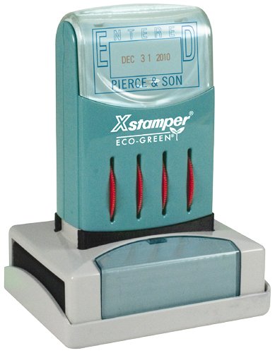 Xstamper Pre-Inked Custom Stamp N80 VersaDater 1-3/4"x 2-1/2"