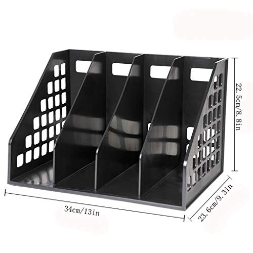 Desk File Organizer,Desktop Organizer File Sorter File Magazine Folder Holder Office File Desktop File Rack Simple Vertical File Sorter Storage Manager For Home And Office Desktop Organizer File Organ