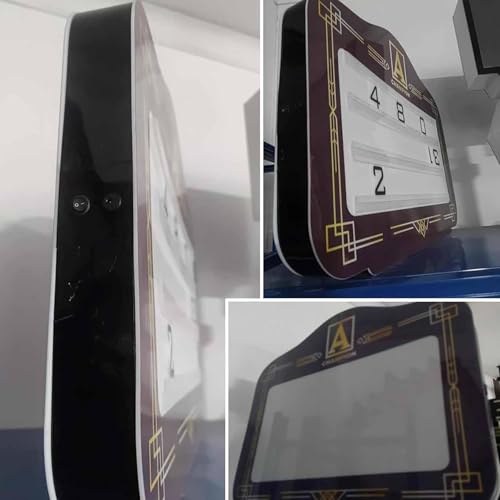 Kindevieft LED Lighted Display, LED Luminous Hand Sign, Colorful LED Letter Bottle Presenter, Magic Letter Billboard with 2 Set of English Letters and 0-9 Numbers
