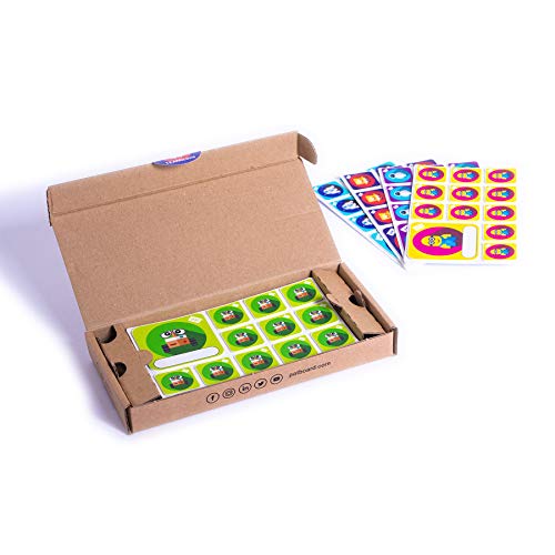 PATboard Scrum Board and Kanban Board Team Icon Set - Cartoons - Set of 5 - nanocups for Glass Icons