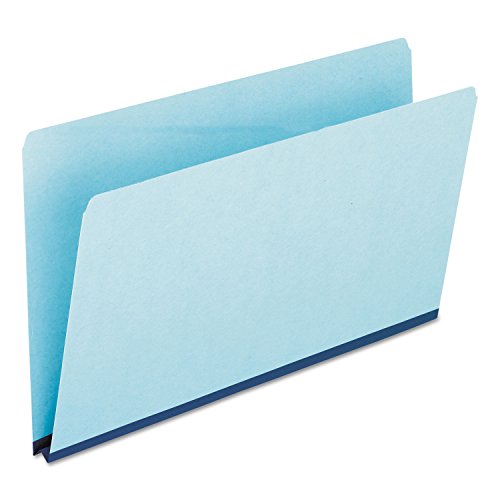 Pendaflex 9300 Tab Folders, Straight Cut, 9-1/2-Inch H, Legal-Size, 25/X, Blue