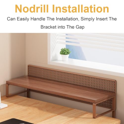 Desk Extender Nodrill Heavy Duty Desktop Gap Storage Shelf