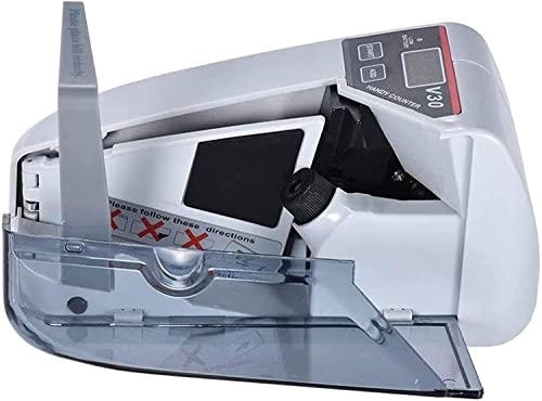 JIQHOHX Money Counter Dollar Currency Counter, Mini Handy Bill Cash Banknote Counter 2 Ways of Working