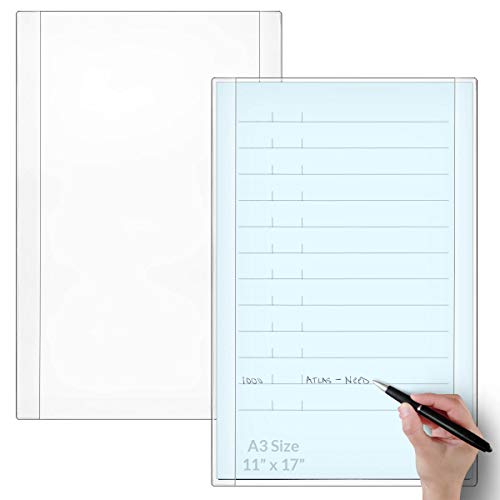 StoreSMART Open Face Document Frame - Plain-Back - Ledger Size - 11" x 17" - 50-Pack - R3449-50