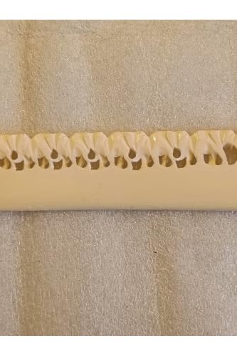 SODEF Handmade Camel Bone Letter Opener with 12 Elephants Carved 9.6 inches India Origin - Bone