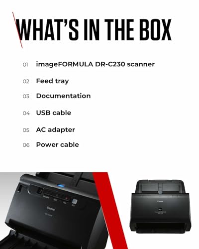 Canon DR-C230 DOCUMENT SCANNER A4, 2646C003