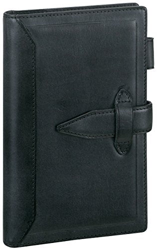 Raymay Fujii DB3011B Da Vinci Loroma Classic Bible Personal Notebook, Black