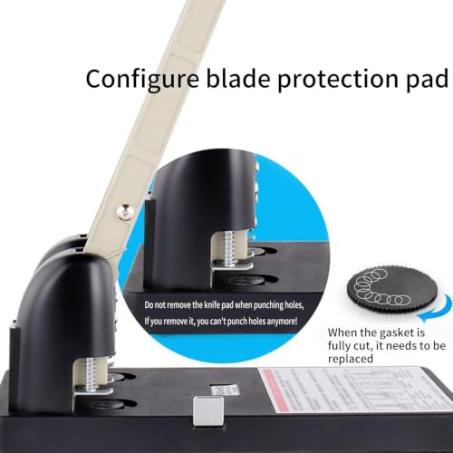 Heavy Duty 3 Hole Puncher 150 Sheets Paper Hole Puncher