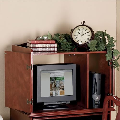 Touch of Class Queen Anne Computer Hutch Only Classic Cherry