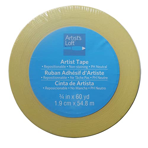 Artist's Loft Beige Artist Tape, 12 Pack
