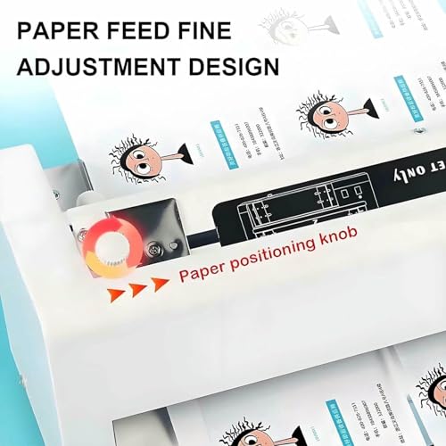 iumLeap Paper Cutter Paper Trimmer Electric Business Card Cutting Machine Cardstock Cutting Tool Adjustable Margin 9 to 12mm Cutting 30 Cards per Minute