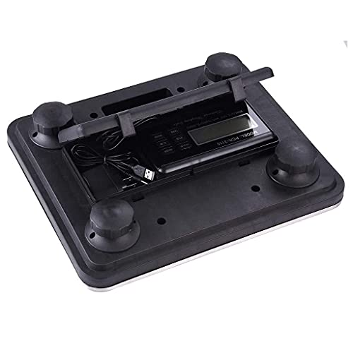 660lbs Postal Scale Digital Shipping Scale with Timer/Hold/Tare Floor Platform Scale for Packages Luggage Post Office Home
