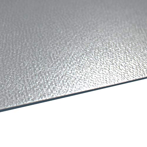 Floortex® Unomat® Anti-Slip, Strong Polycarbonate, Rectangular Chair Mat Hard Floors and Carpet Tiles - 48" x 53"